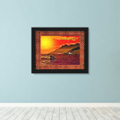 Ragnarok für Wale Leinwanddruck (Insitu (Holzboden))