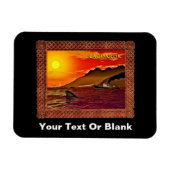 Ragnarok für Wale Magnet (Horizontal)