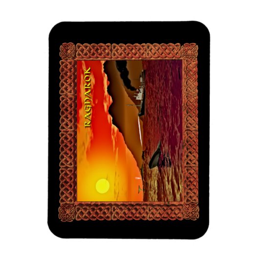 Ragnarok für Wale Magnet (Vertikal)