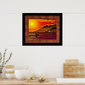 Ragnarok für Wale Poster (Küche)