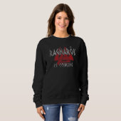 Ragnarök kommt Valknut Wikinger Wikinger Sweatshirt (Vorne ganz)