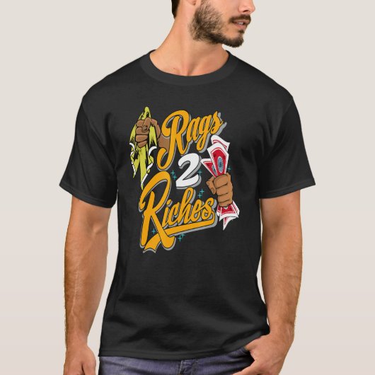 Rags 2 Riches SB Dunk FroSkate Matching T-Shirt (Vorderseite)