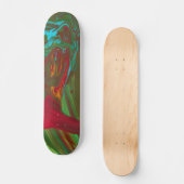 Rags To Riches 1 Wilde Abstrakte Skateboard Deck (Vorderseite)