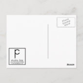 RAGTIME FROGS POSTKARTE (Rückseite)