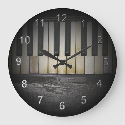 Ragtime Große Wanduhr (Vorderseite)