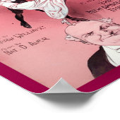 Ragtime Suffragette 1910er Notenkopie Poster (Ecke)