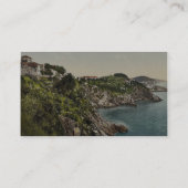 Ragusa, Bella Vista, Dalmatien, Austro-Ungarn Visitenkarte (Rückseite)