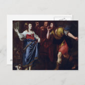 Rahab und die Abgesandte von Joshua Postkarte (Vorne/Hinten)