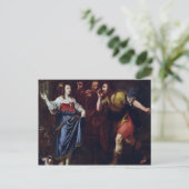 Rahab und die Abgesandte von Joshua Postkarte (Stehend Vorderseite)
