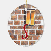 Rahab und die Scarlet Ribbon Jesse Tree Keramik Ornament (Links)