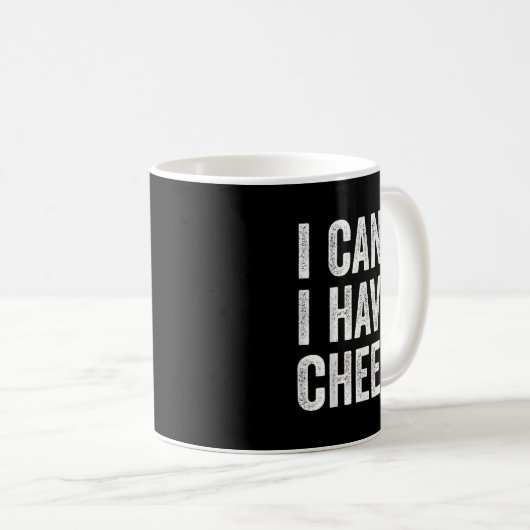 Rahiltees Co. I Can't I Have Cheer Cheerleader - B Kaffeetasse (VorderseiteRechts)