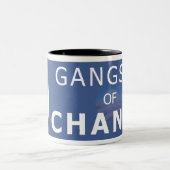 Rahm Emanuel das Gangsta der Änderung Zweifarbige Tasse (Mittel)