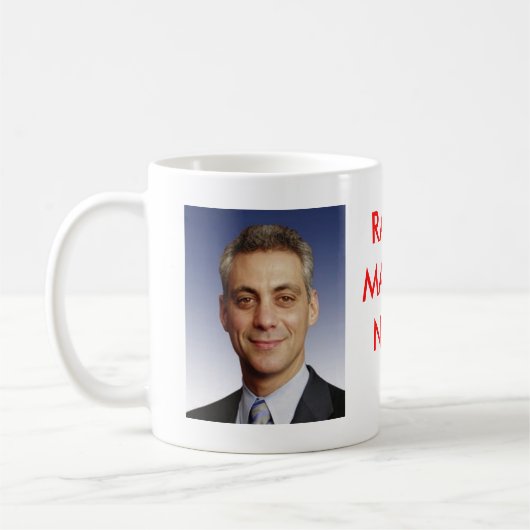 Rahm Emanuel für Bürgermeister Kaffeetasse (Links)