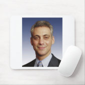 Rahm Emanuel für Bürgermeister Mousepad (Mit Mouse)