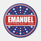 Rahm Emanuel für Präsident 2028 Magnet (Vorne)