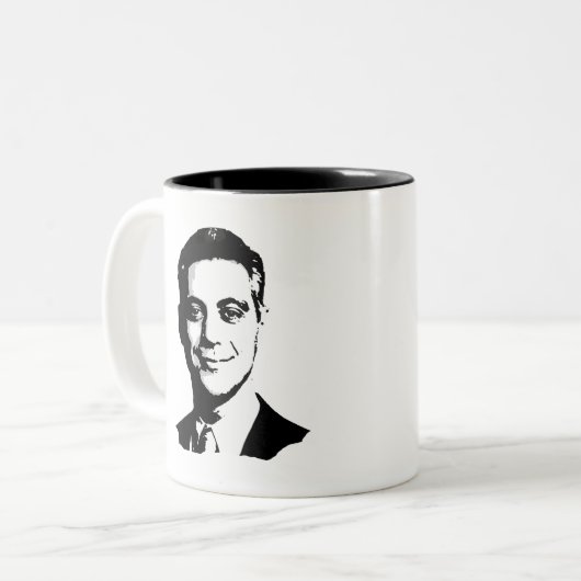 Rahm Emanuel Gear Zweifarbige Tasse (Vorderseite Links)