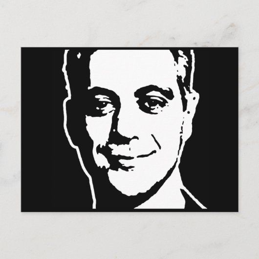 RAHM EMANUEL INK ART POSTKARTE (Vorderseite)