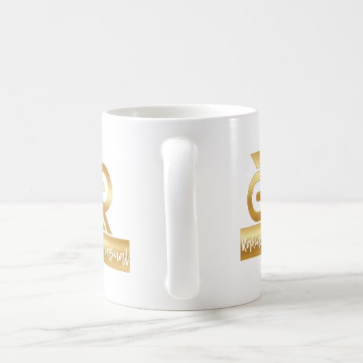 Rahmcohl Casual T-Shirt Kaffeetasse (Henkel)