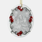 Rahmen-Andenken-Verzierung KRW elegante Keramikornament (Rechts)