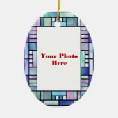 Rahmen aus Foto Keramikornament (Vorne)