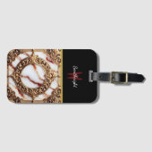 Rahmen aus Gildenmarmor Gepäckanhänger (Vorderseite (Horizontal))