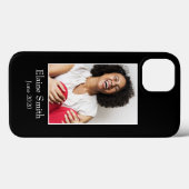 Rahmen, benutzerdefiniertes Foto - Personalisiert Case-Mate iPhone Hülle (Rückseite (Horizontal))