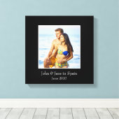 Rahmen, benutzerdefiniertes Foto - Personalisiert Leinwanddruck (Insitu (Holzboden))