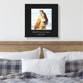 Rahmen, benutzerdefiniertes Foto - Personalisiert Leinwanddruck (Insitu (Schlafzimmer))