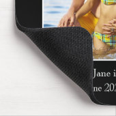 Rahmen, benutzerdefiniertes Foto - Personalisiert Mousepad (Ecke)