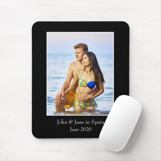 Rahmen, benutzerdefiniertes Foto - Personalisiert Mousepad (Mit Mouse)