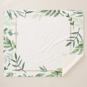 Rahmen-Blätter mit Aquarellfarben Sherpadecke (Vorderseite (Horizontal))