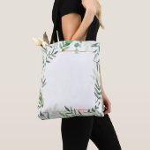 Rahmen-Blätter mit Aquarellfarben Tasche (Von Nahem)