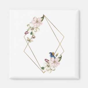 Rahmen Blume 2 Magnet