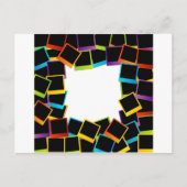 Rahmen bunt postkarte (Vorderseite)