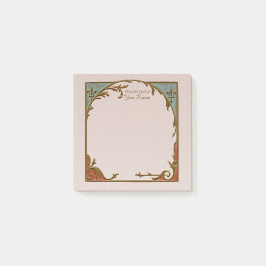 Rahmen der hl. Johanna von Orléans (BF 01) 3"x3" Post-it Klebezettel (Vorderseite)