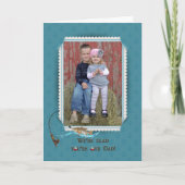 Rahmen des Tages des Vaters Karte (Vorderseite)