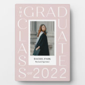 Rahmen-EDITABLE-FARBEN-Abschluss-Plaque Fotoplatte (Vorderseite)