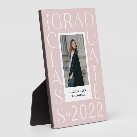 Rahmen-EDITABLE-FARBEN-Abschluss-Plaque Fotoplatte (Seite)