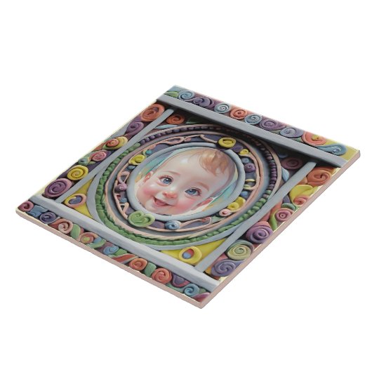 Rahmen Fliese (Seite)