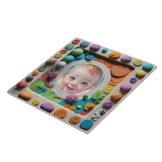 Rahmen Fliese (Seite)