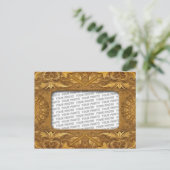 Rahmen für antike Kunst Postkarte (Stehend Vorderseite)