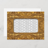 Rahmen für antike Kunst Postkarte (Vorne/Hinten)