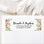 Rahmen für Aquarellfarben Blume (Insitu)