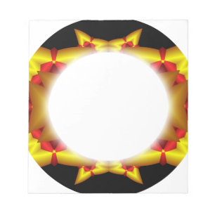 Rahmen für das Fraktal Notizblock