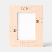 Rahmen für das gestufte Memorial 'Loved Beyond Wor (Vorderseite)