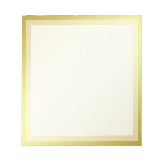 Rahmen für das Gold Boarder Foto Notizblock (Vorderseite)
