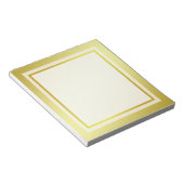 Rahmen für das Gold Boarder Foto Notizblock (angewinkelt)