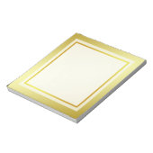 Rahmen für das Gold Boarder Foto Notizblock (Rotiert)