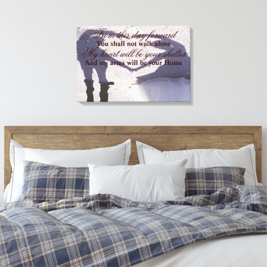 Rahmen für das Hochzeitsstift Leinwanddruck (Insitu (Schlafzimmer))