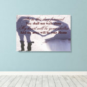 Rahmen für das Hochzeitsstift Leinwanddruck (Insitu (Holzboden))